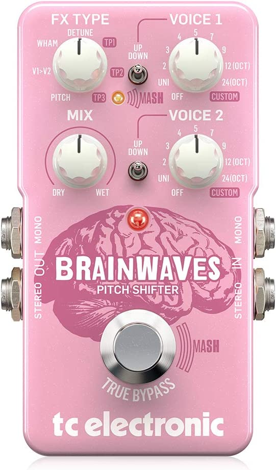 TC Electronic BRAINWAVES Pitch Shifter on a white background