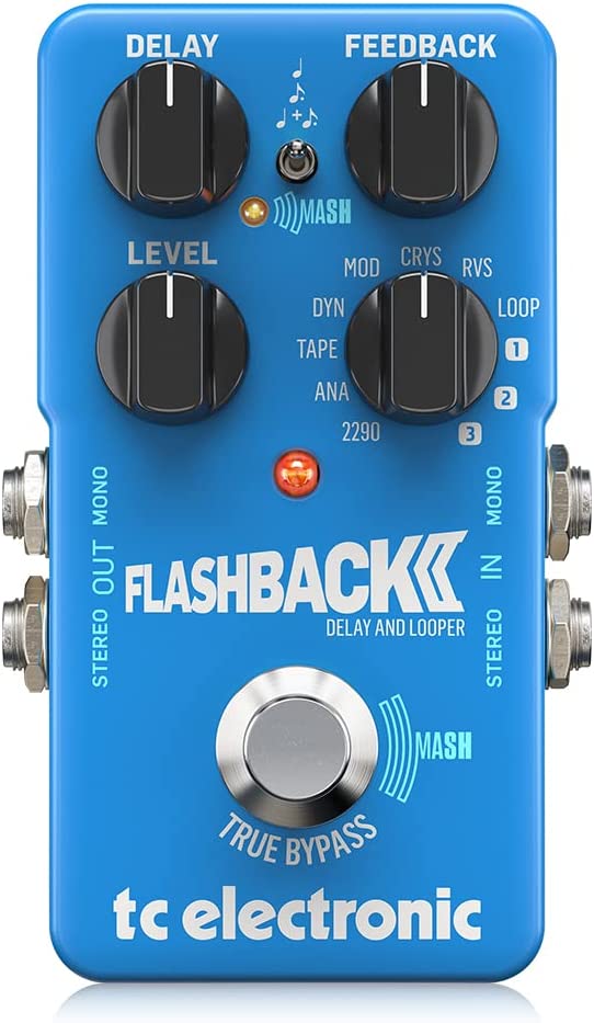 TC Electronic Flashback 2 Delay Effects Pedal on a white background