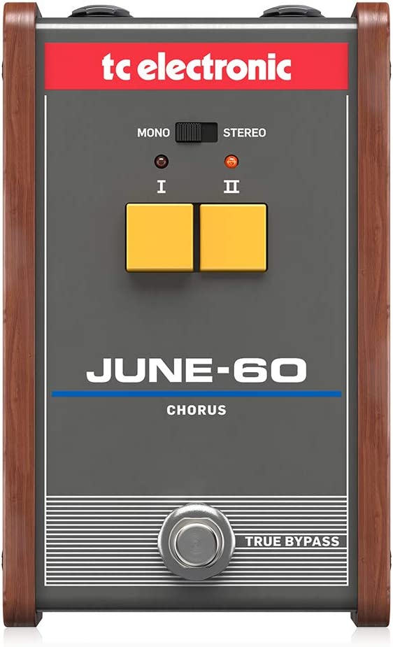 TC Electronic JUNE-60 Legendary Stereo Chorus Pedal on a white background