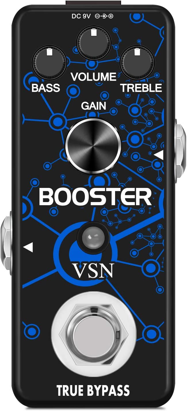 VSN Guitar Booster Effect Pedal  on a white background