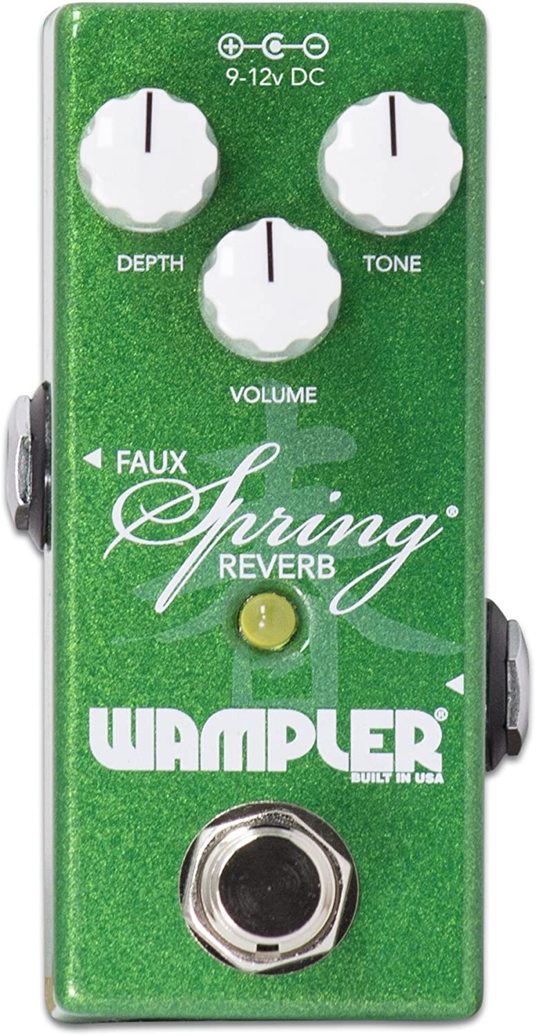 Wampler Mini Faux Spring Reverb Pedal on a white background