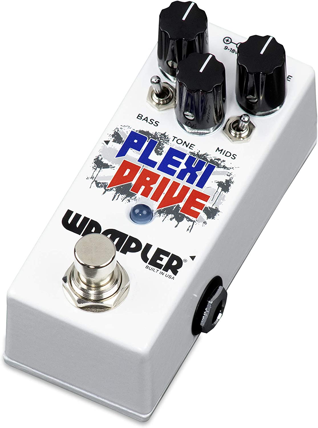 Wampler Plexi Drive Mini Overdrive Pedal on a white background