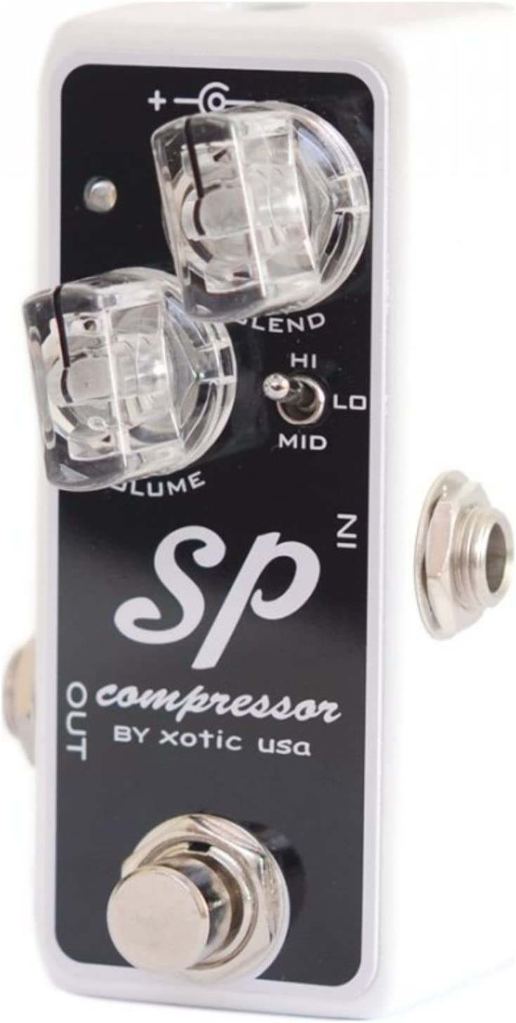 Xotic SP Compressor Pedal on a white background