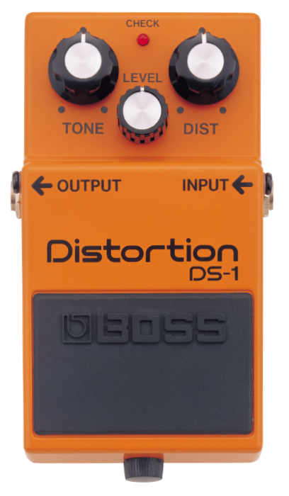 Boss DS-1 Distortion Pedal  on a white background