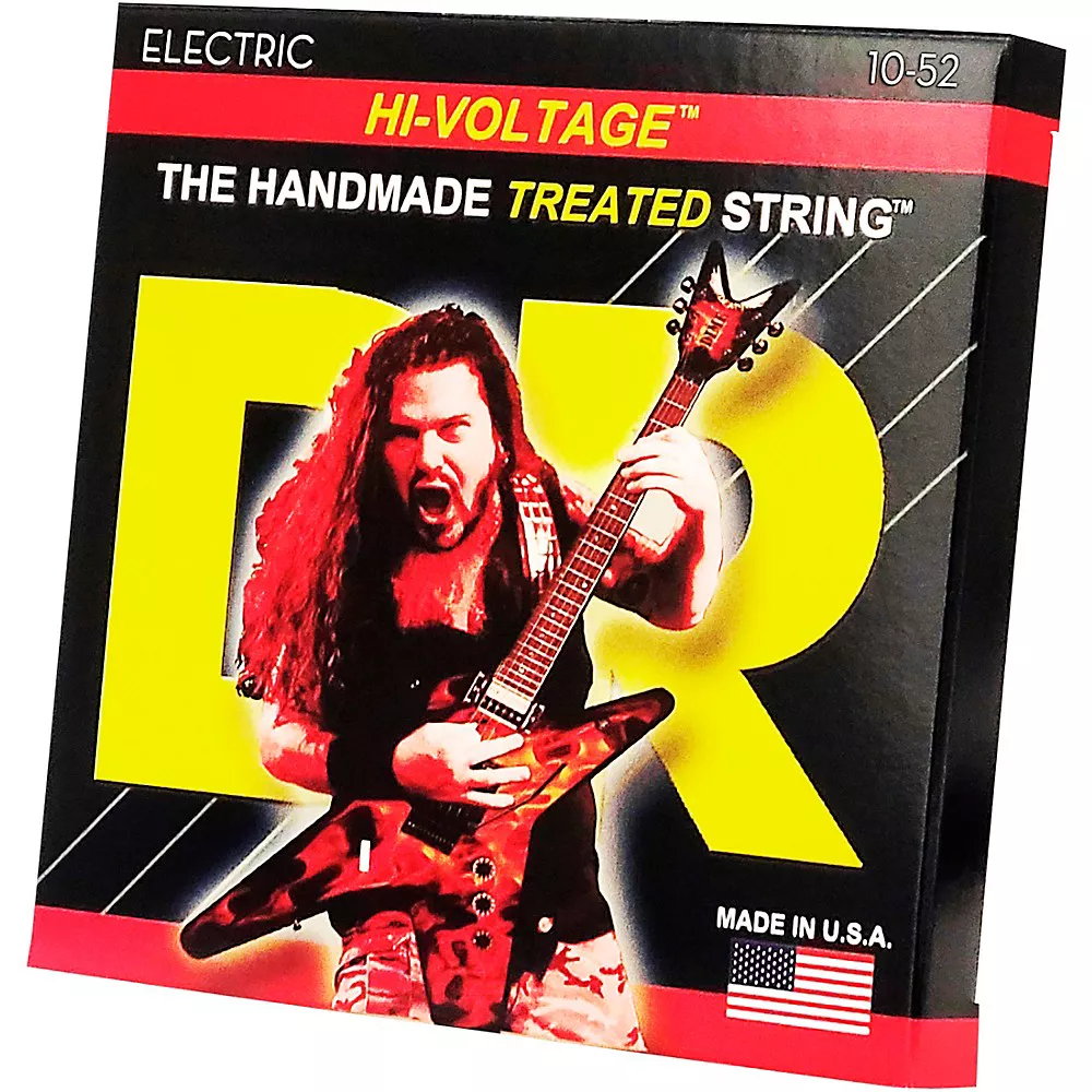 DR Strings Electric Guitar Strings on a white background