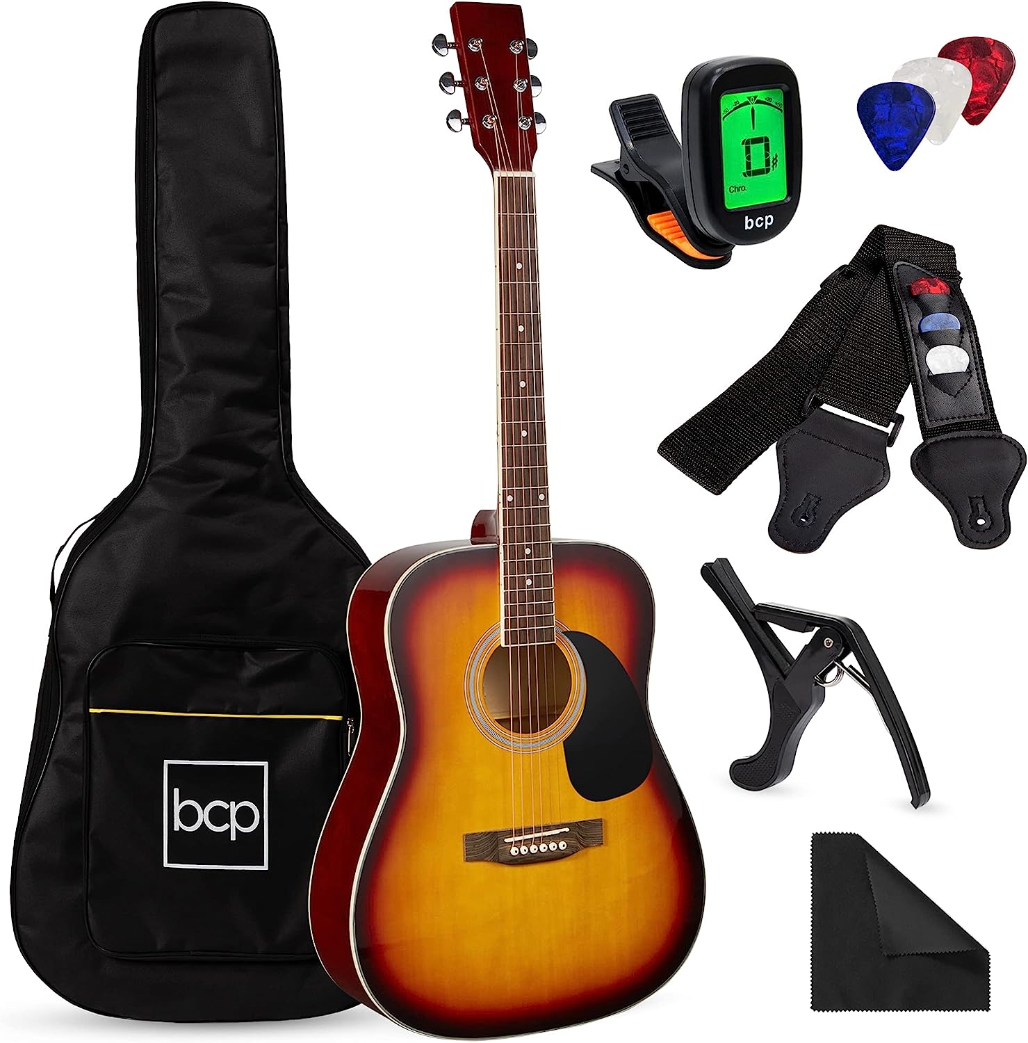 BCP Acoustic Guitar Bundle on a white background