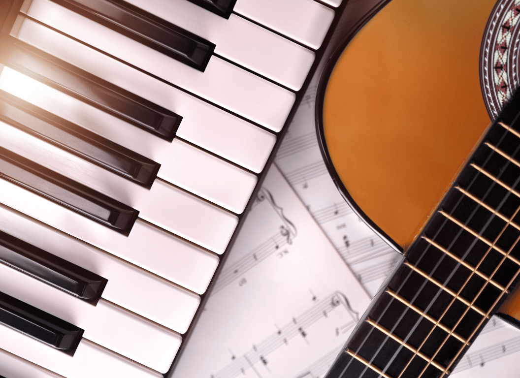 can you use piano sheet music for playing guitar