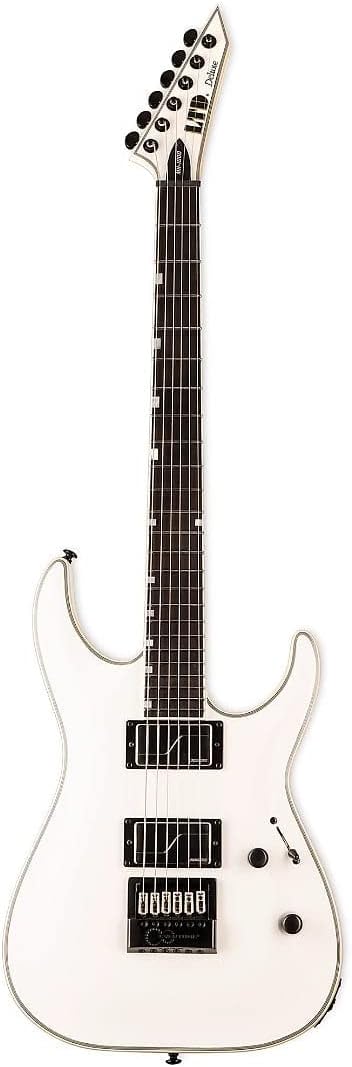ESP LTD Deluxe MH-1000 EverTune Electric Guitar on a white background