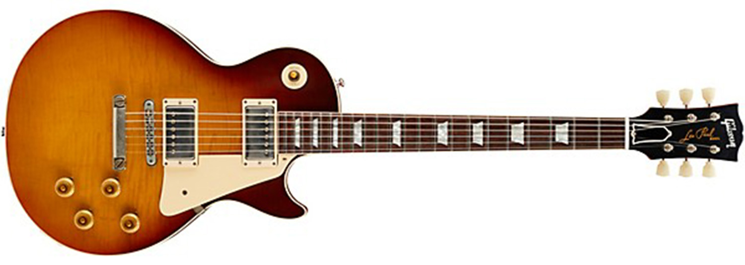 Gibson 1959 Les Paul Standard Reissue Electric Guitar on a white background