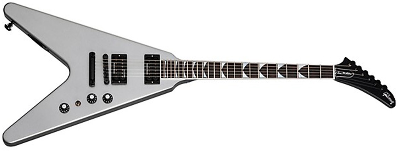 Gibson Dave Mustaine Flying V EXP Electric Guitar on a white background