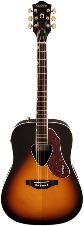 Gretsch Guitars G5024E Rancher Acoustic Guitar on a white background