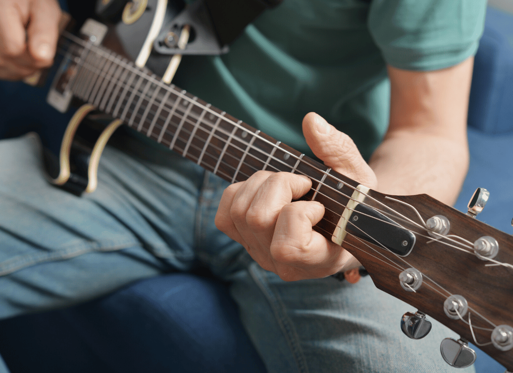 how to talk and play guitar at the same time