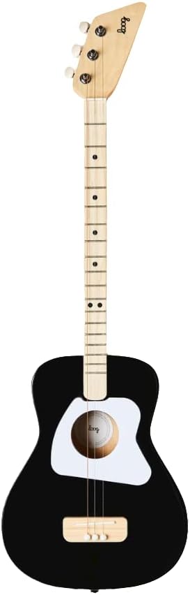 Loog Pro Acoustic Kids Guitar on a white background