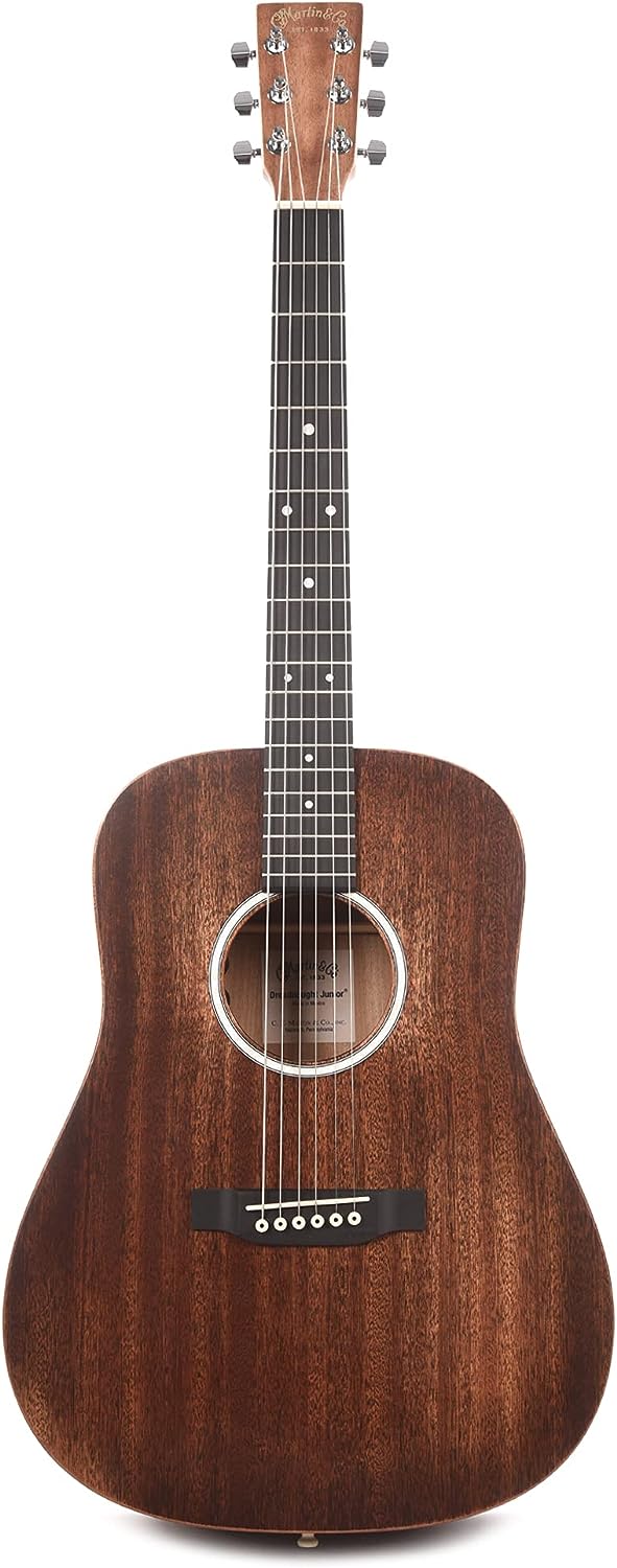 Martin DJR-10E Streetmaster Acoustic Guitar on a white background