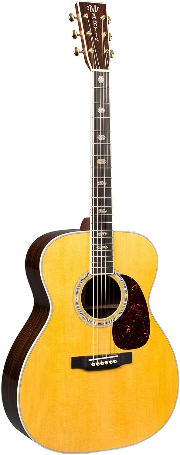 Martin J-40 Acoustic-Electric Guitar on a white background