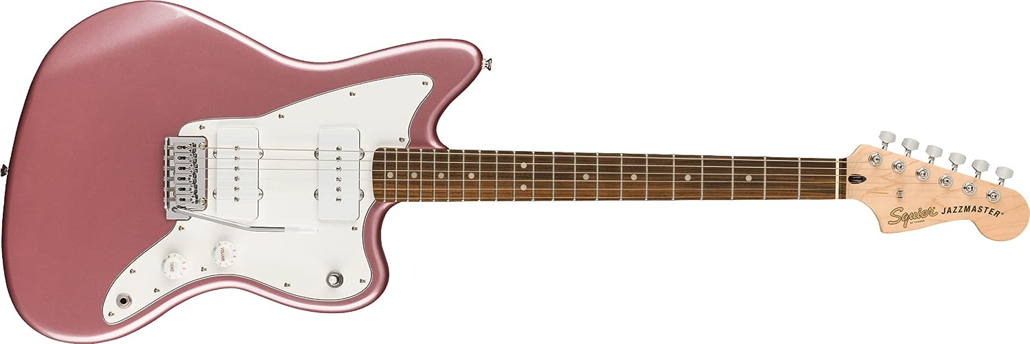 Squier Affinity Series Jazzmaster Electric Guitar on a white background