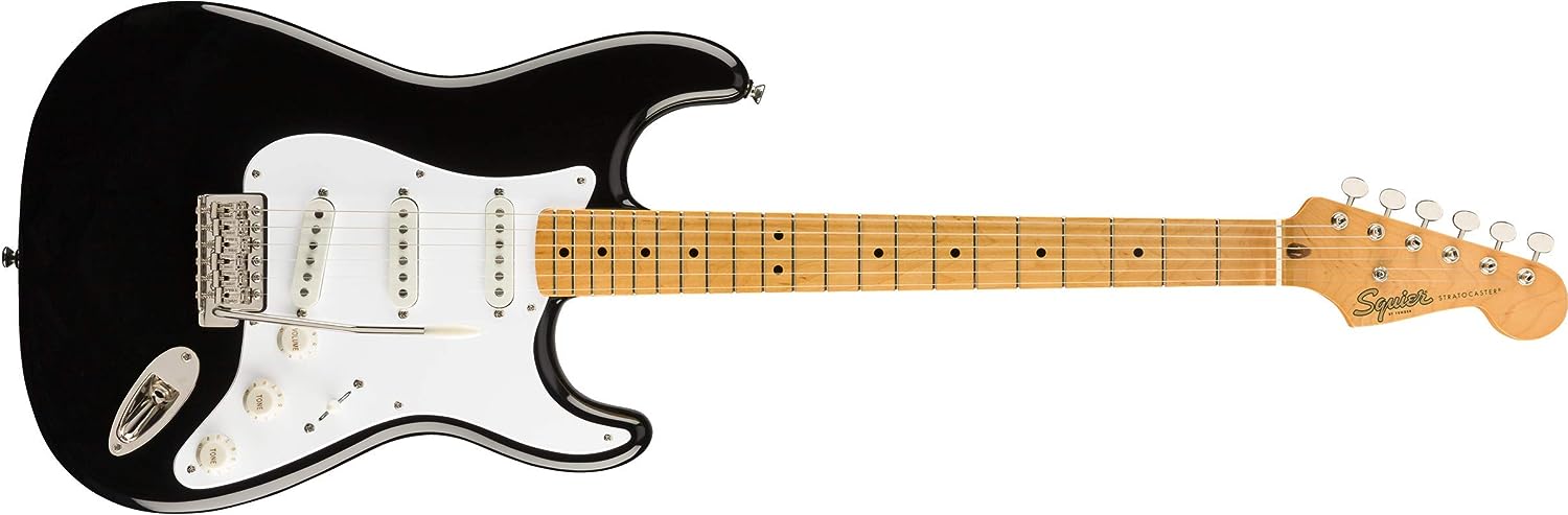 Squier Classic Vibe 50s Stratocaster Electric Guitar on a white background