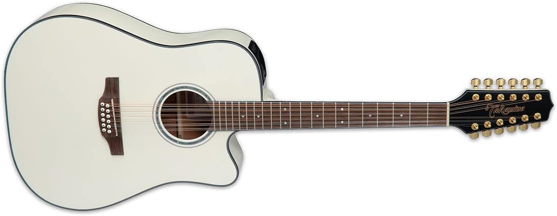 Takamine GD-35CE PW 12-String Acoustic Guitar on a white background