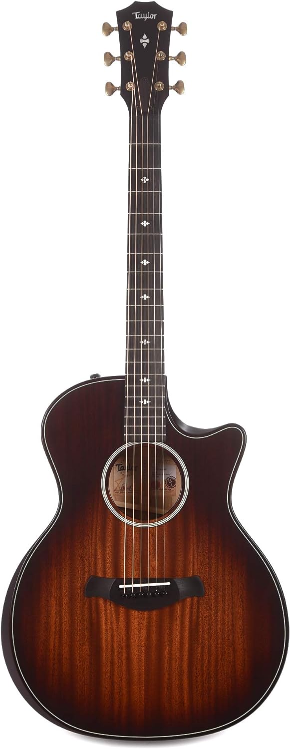 Taylor Builder's Edition 324ce Acoustic-Electric Guitar on a white background