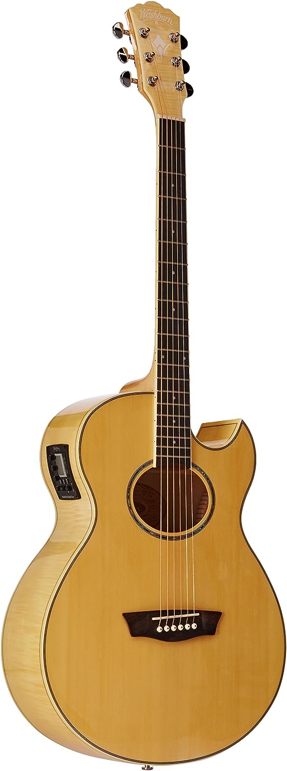 Wahsburn Festival Series EA20 Acoustic Guitar on a white background