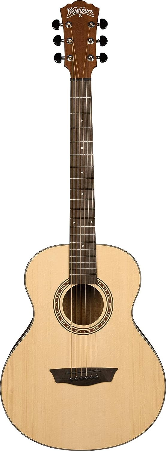 Washburn Apprentice G-Mini 5 Acoustic Guitar on a white background