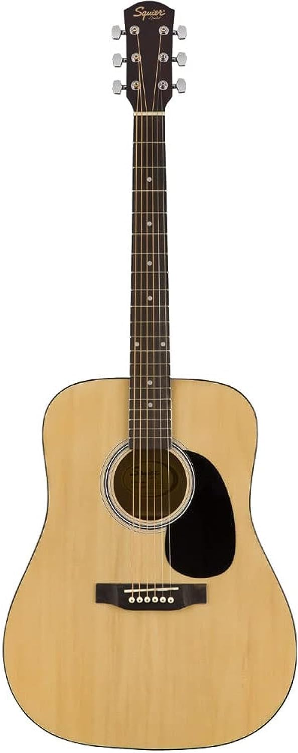 Squier SA-150 Dreadnought Acoustic Guitar on a white background