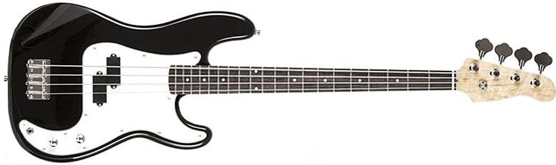 Aria STB-PB Electric Bass Guitar on a white background