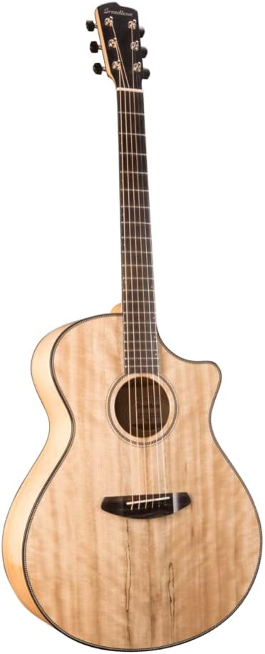 Breedlove Oregon Concerto CE Acoustic-Electric Guitar on a white background