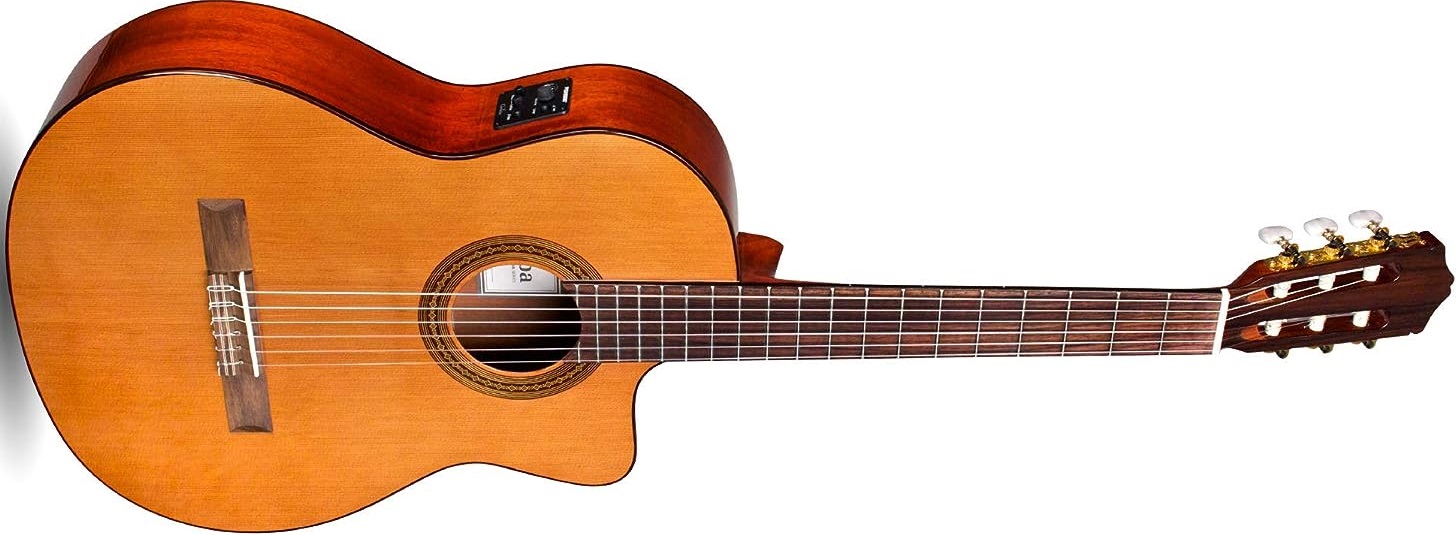 Cordoba C5-CE Iberia Series Acoustic-Electric Guitar on a white background