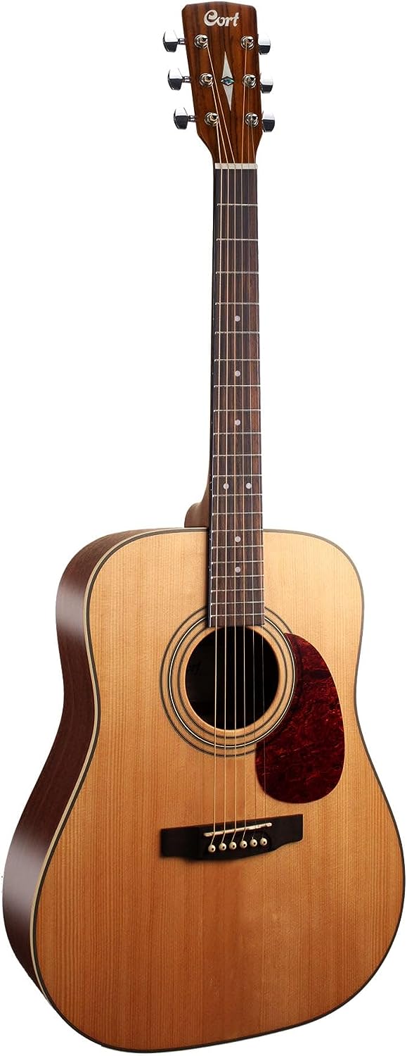 Cort Earth 70 Acoustic Guitar on a white background