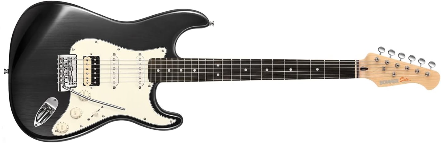 Donner DST-400 Electric Guitar on a white background
