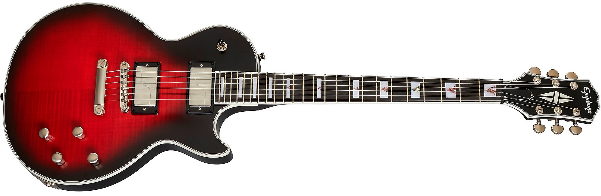 Epiphone Les Paul Prophecy Electric Guitar on a white background