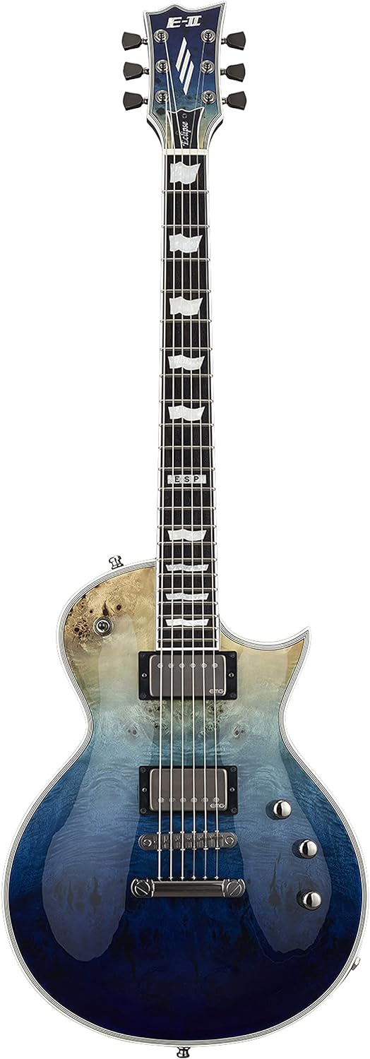 ESP E-II Eclipse Electric Guitar on a white background
