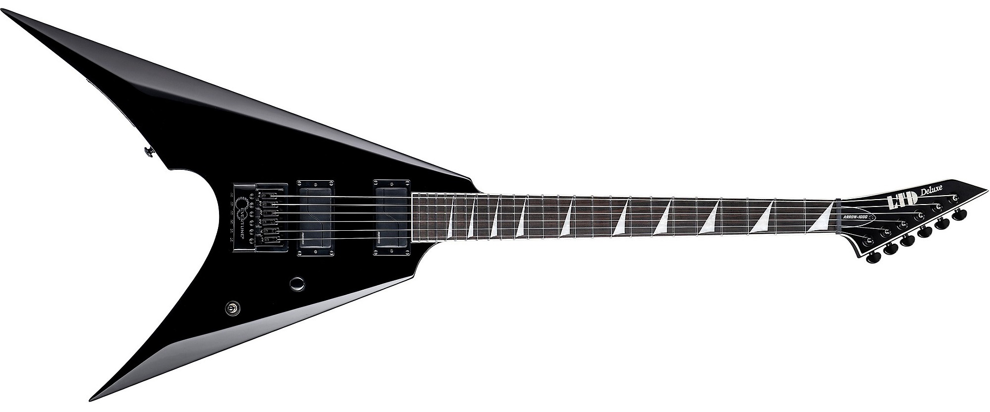 ESP LTD Arrow-1000 Evertune Electric Guitar on a white background