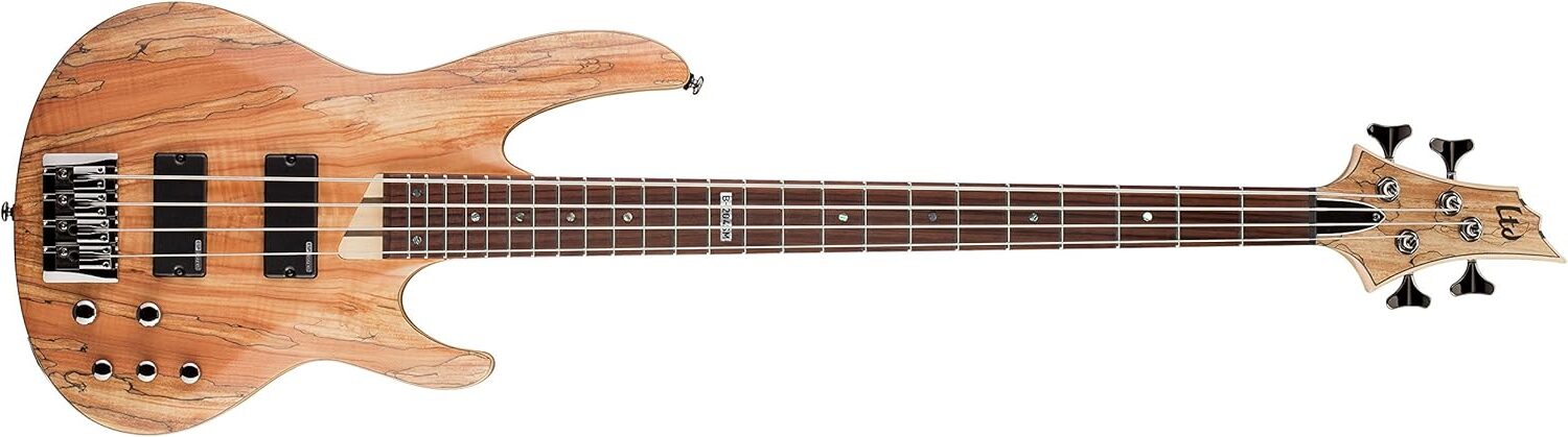 ESP LTD B-204SM Bass Guitar on a white background