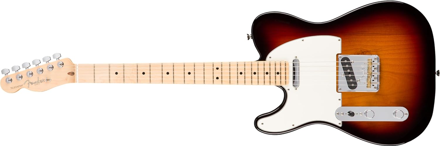 Fender American Professional Telecaster Left-Handed Electric Guitar on a white background