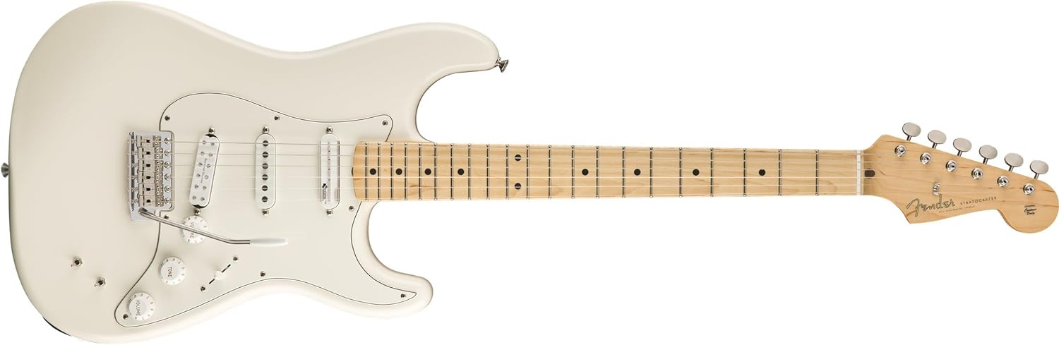 Fender EOB Sustainer Stratocaster Electric Guitar on a white background