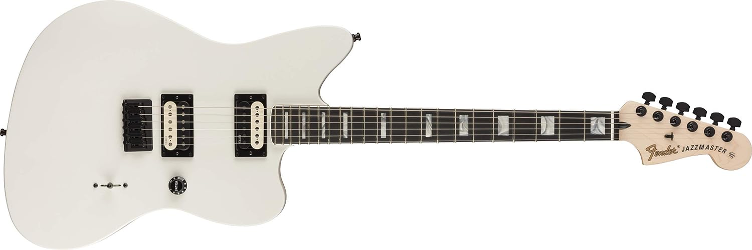 Fender Jim Roott V4 Jazzmaster Electric Guitar on a white background