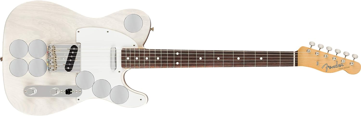 Fender Jimmy Page Mirror Telecaster Electric Guitar on a white background