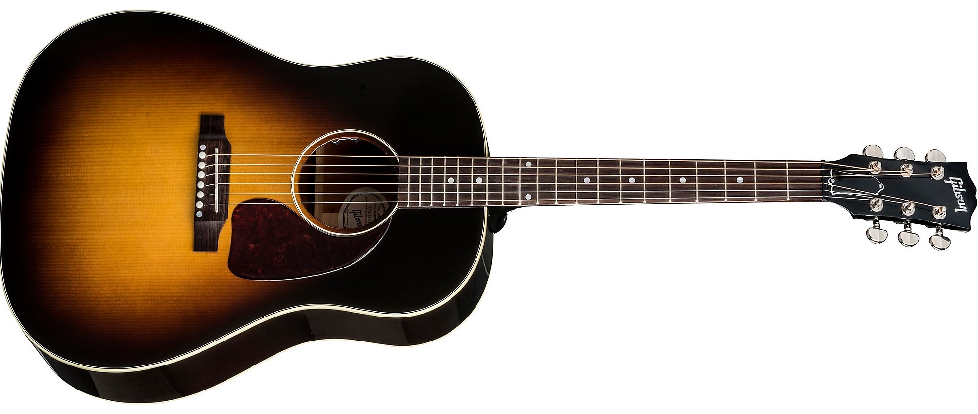 Gibson J-45 Standard Acoustic-Electric Guitar on a white background