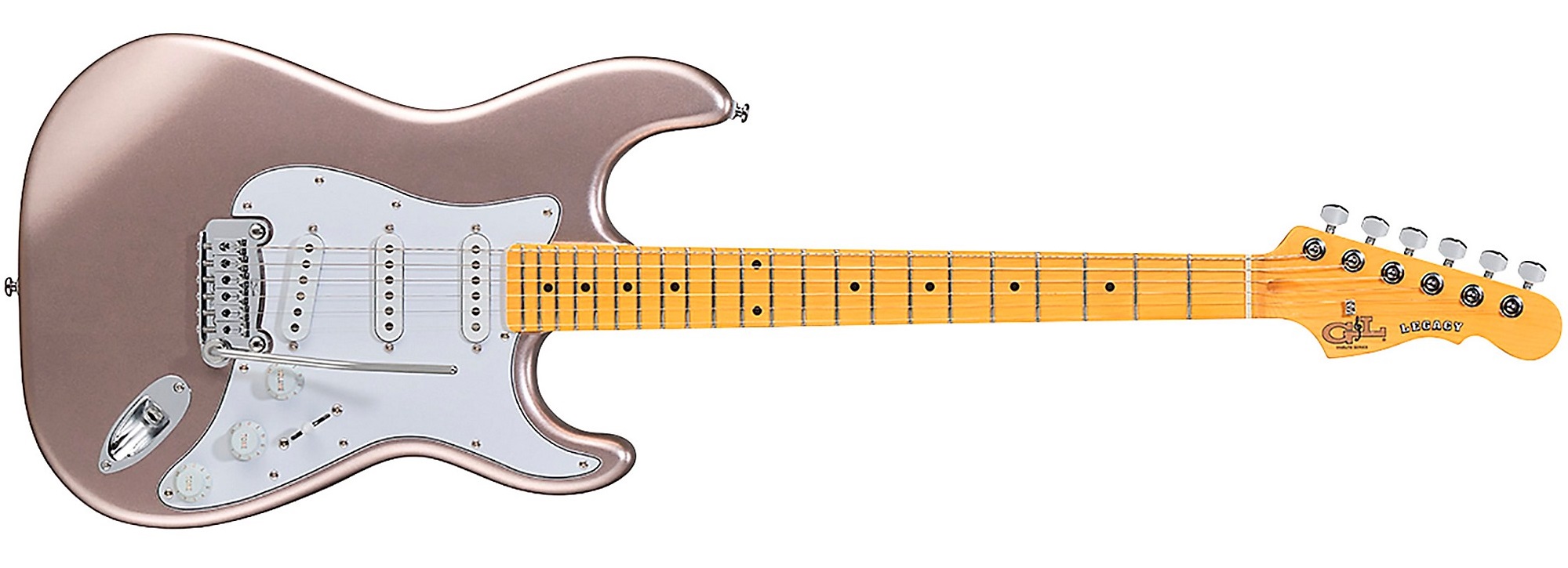 G&L Tribute Legacy Electric Guitar on a white background
