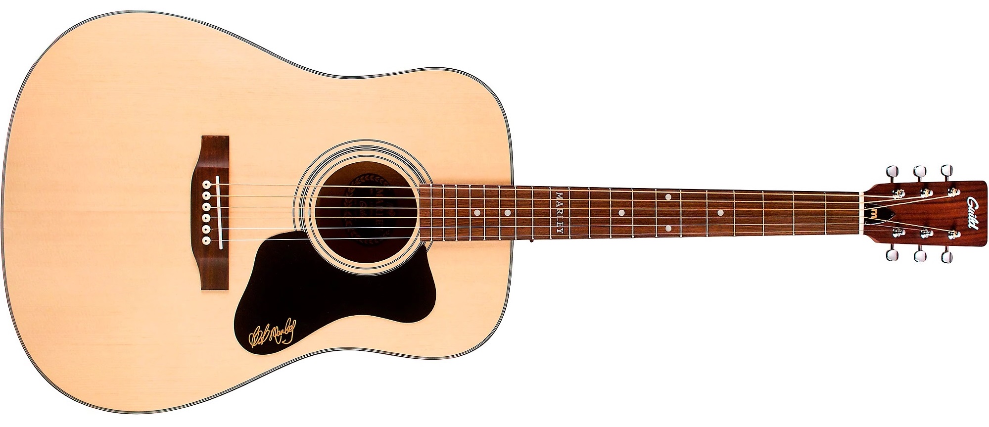 Guild A-20 Marley Acoustic Guitar on a white background