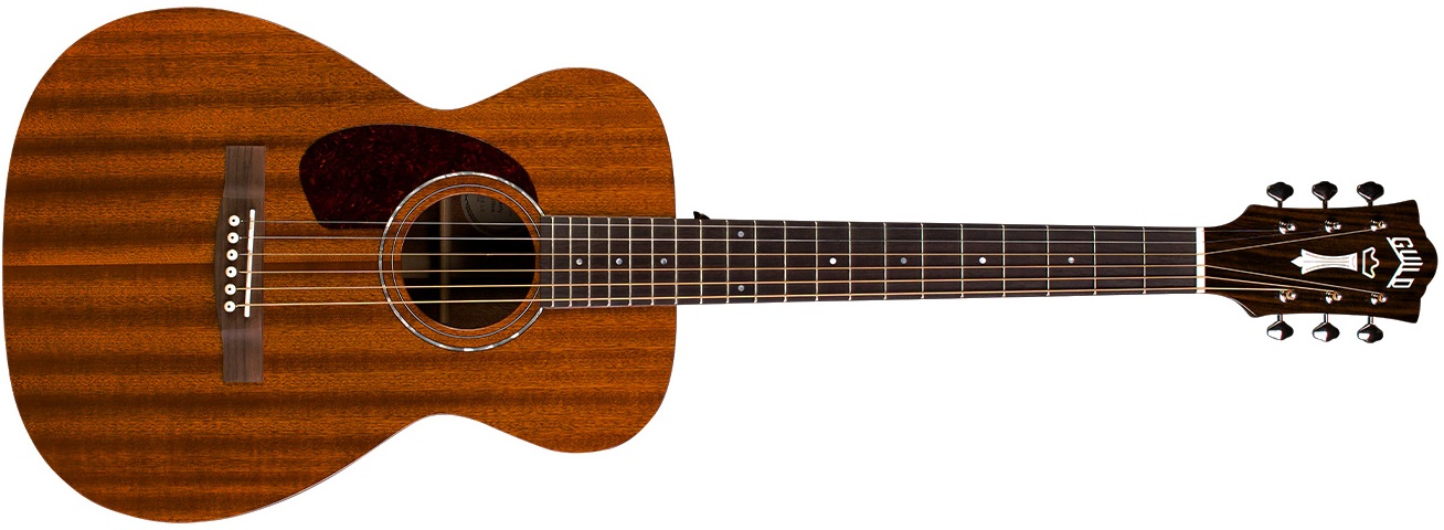 Guild M-120 Concert Left-Handed Acoustic Guitar on a white background