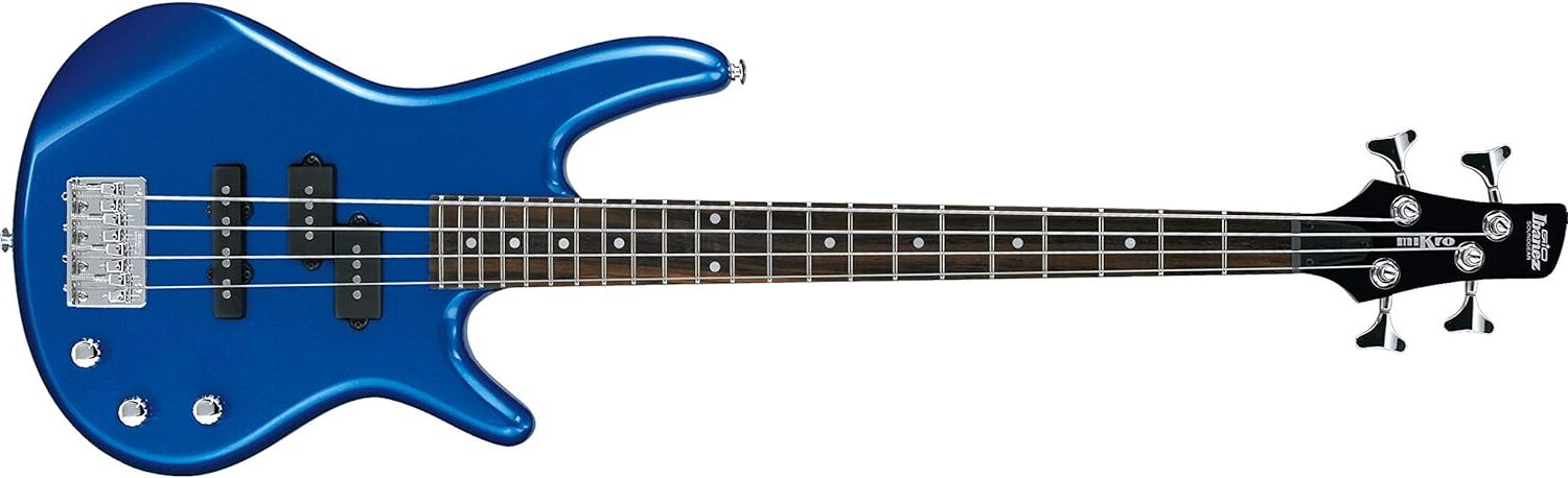 Ibanez GSRM20-SLB GIO SR MiKro Electric Bass Guitar on a white background
