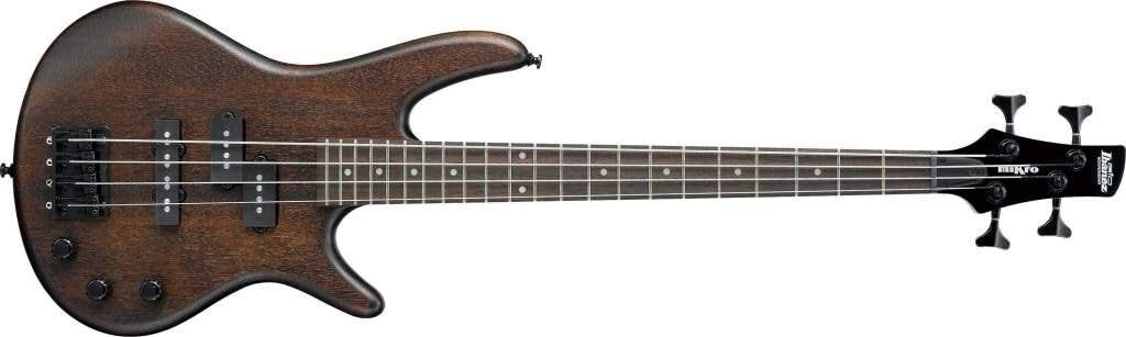 Ibanez GSRM20B WNF Mikro Bass Guitar on a white background