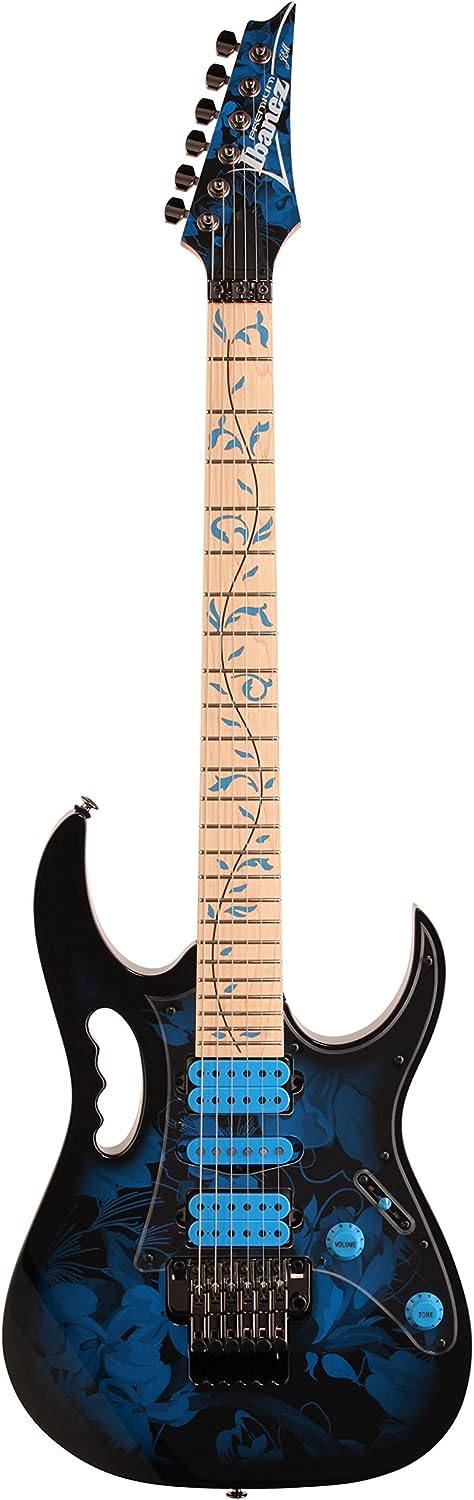 Ibanez JEM77P Steve Vai Signature JEM Premium Series Electric Guitar on a white background
