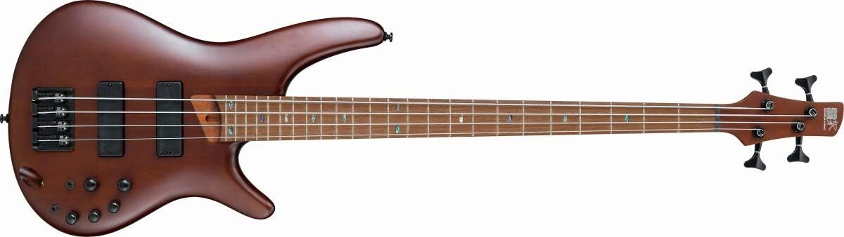Ibanez SR500E Electric Bass Guitar on a white background