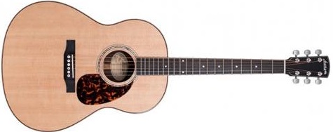 Larrivee L-09 Acoustic Guitar on a white background