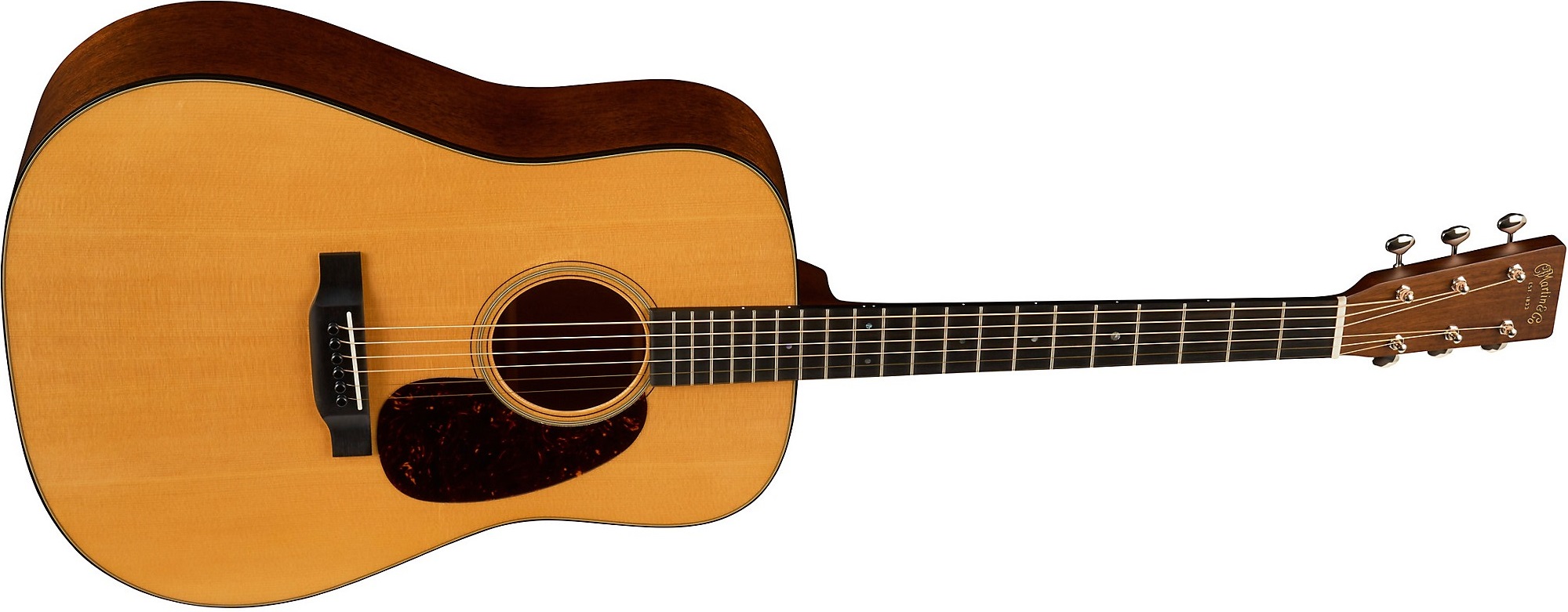 Martin D-18 Acoustic Guitar on a white background