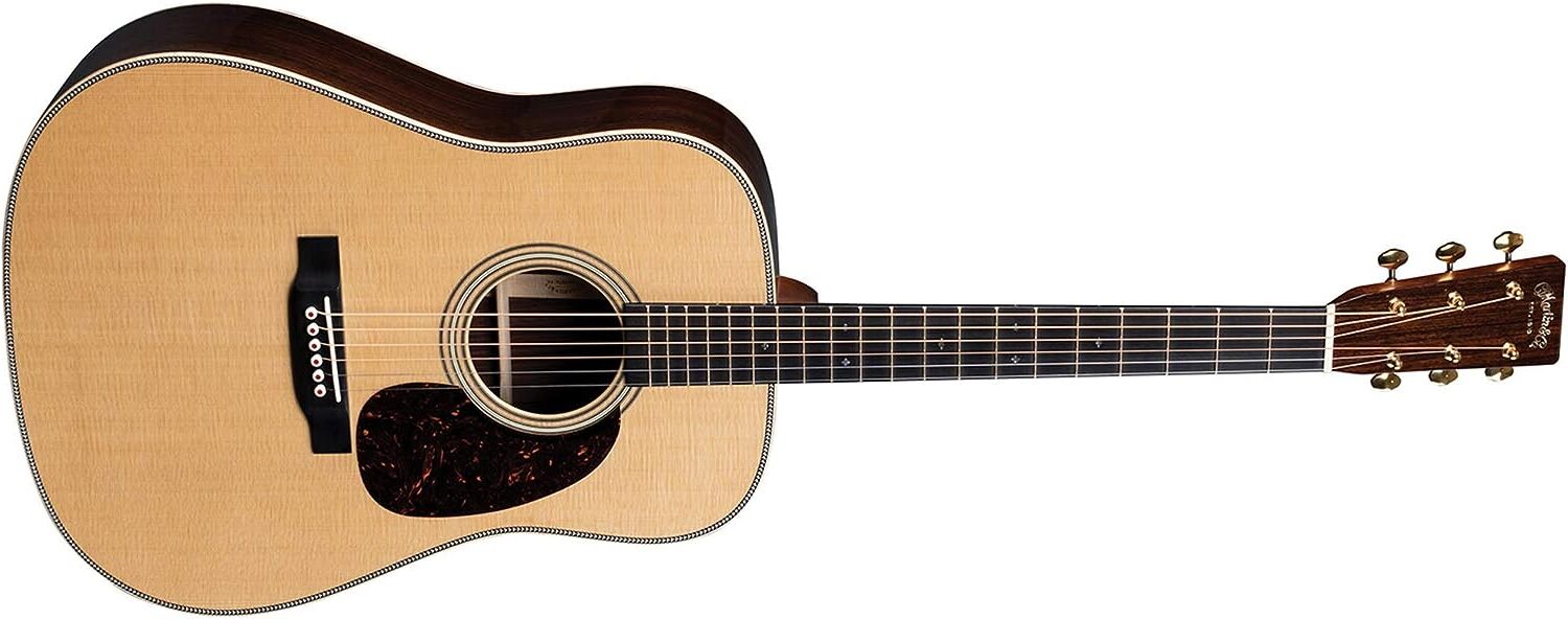 Martin D-28 Modern Deluxe on a white background